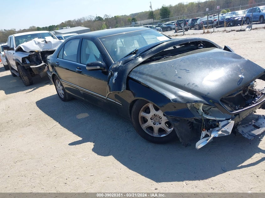 2000 Mercedes-Benz S 430 VIN: WDBNG70J0YA121957 Lot: 39028351
