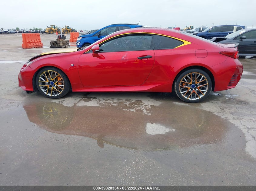 VIN JTHHE5BC9H5017482 2017 LEXUS RC 350