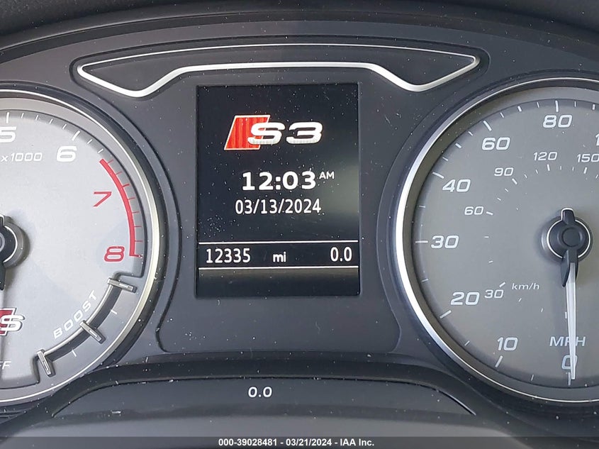 2020 AUDI S3 PREMIUM - WAUB1GFFXLA096046
