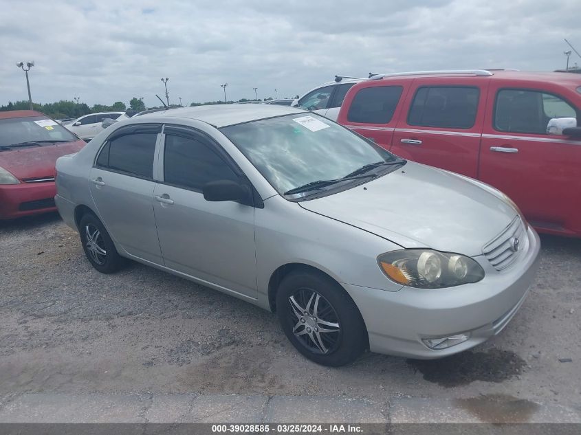 2T1BR32E03C123560 | 2003 TOYOTA COROLLA