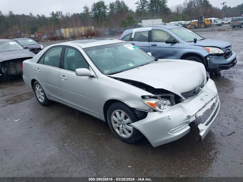 2002 Toyota Camry Xle V6 VIN: 4T1BF30K22U015715 Lot: 39028816