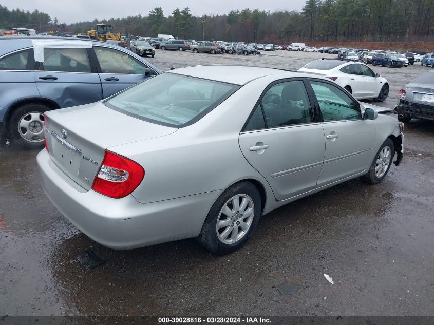 2002 Toyota Camry Xle V6 VIN: 4T1BF30K22U015715 Lot: 39028816