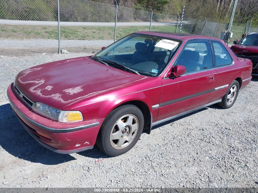 1992 Honda Accord Ex VIN: 1HGCB7277NA020274 Lot: 39028888