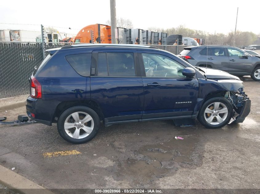 2014 Jeep Compass Latitude VIN: 1C4NJDEB0ED816274 Lot: 39028966