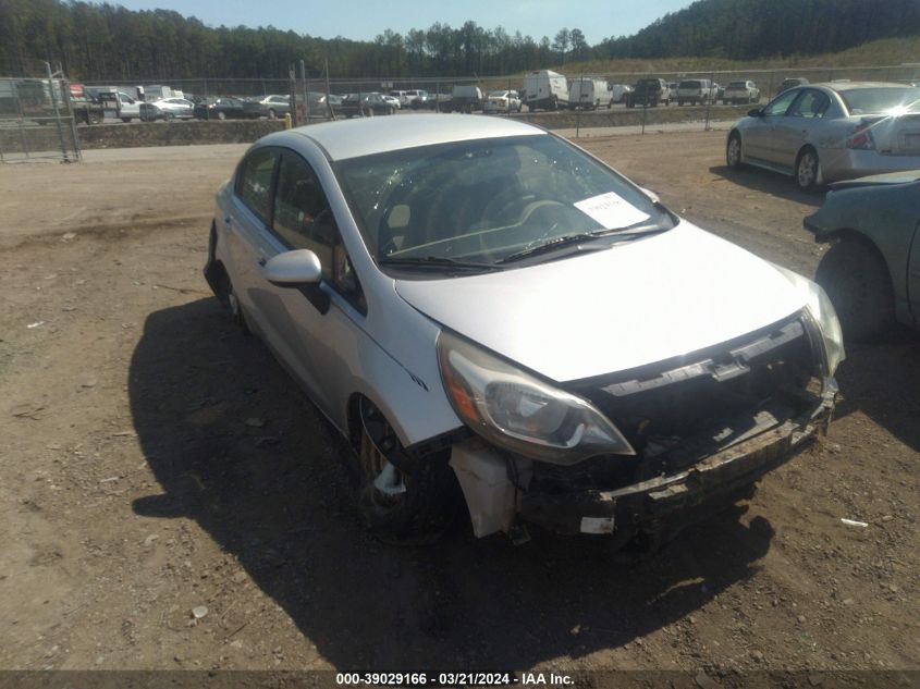 2013 Kia Rio Ex VIN: KNADN4A33D6217657 Lot: 39029166