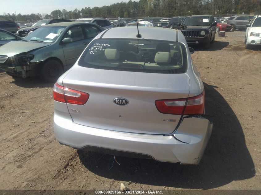 2013 Kia Rio Ex VIN: KNADN4A33D6217657 Lot: 39029166