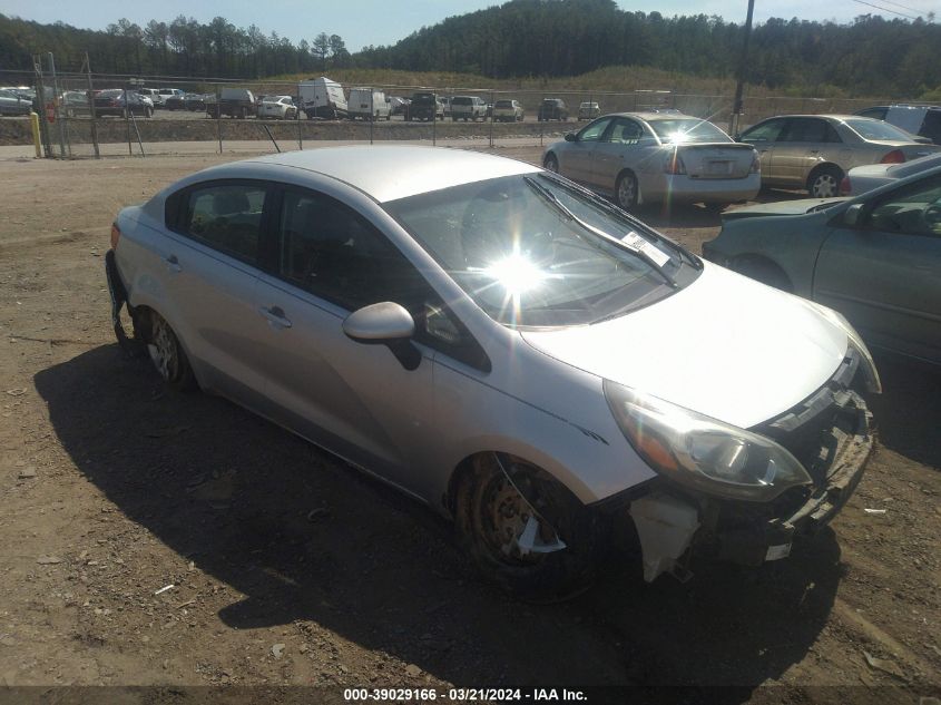 2013 Kia Rio Ex VIN: KNADN4A33D6217657 Lot: 39029166