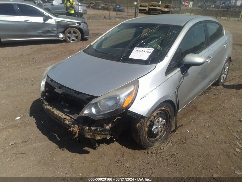 2013 Kia Rio Ex VIN: KNADN4A33D6217657 Lot: 39029166