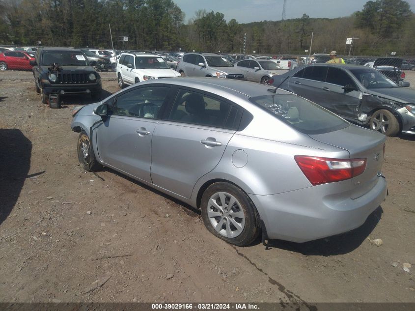 2013 Kia Rio Ex VIN: KNADN4A33D6217657 Lot: 39029166