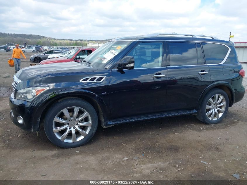 JN8AZ2NE0E9067537 2014 Infiniti Qx80