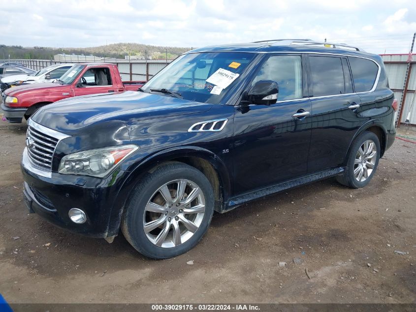 2014 Infiniti Qx80 VIN: JN8AZ2NE0E9067537 Lot: 39029175