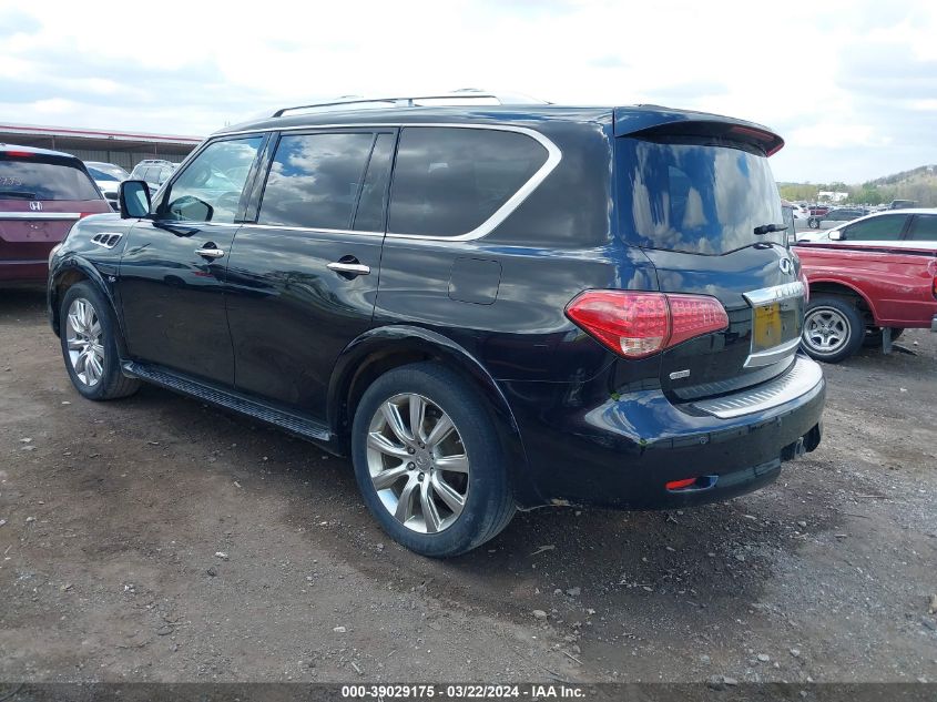 JN8AZ2NE0E9067537 2014 Infiniti Qx80