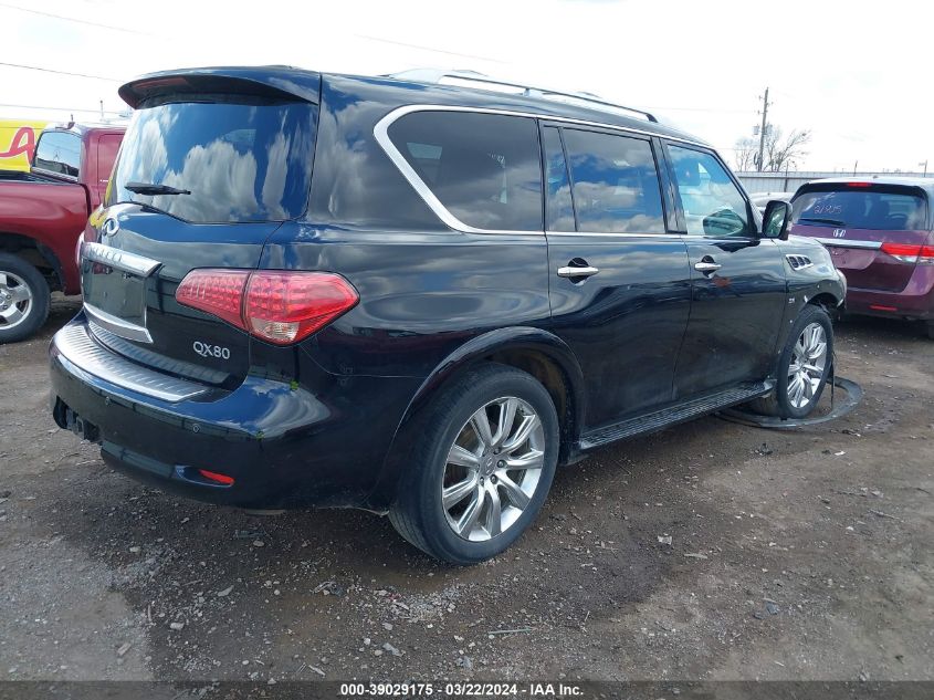 2014 Infiniti Qx80 VIN: JN8AZ2NE0E9067537 Lot: 39029175