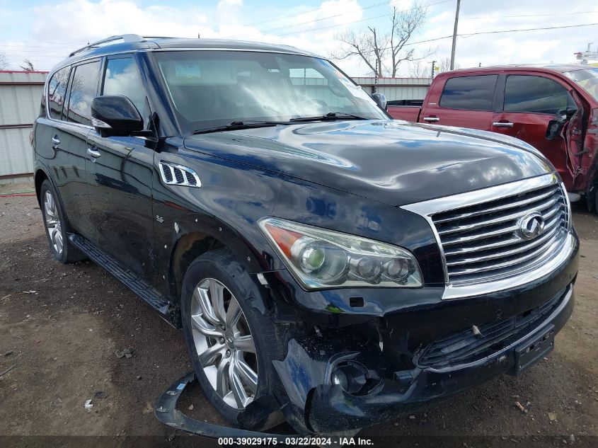 JN8AZ2NE0E9067537 2014 Infiniti Qx80