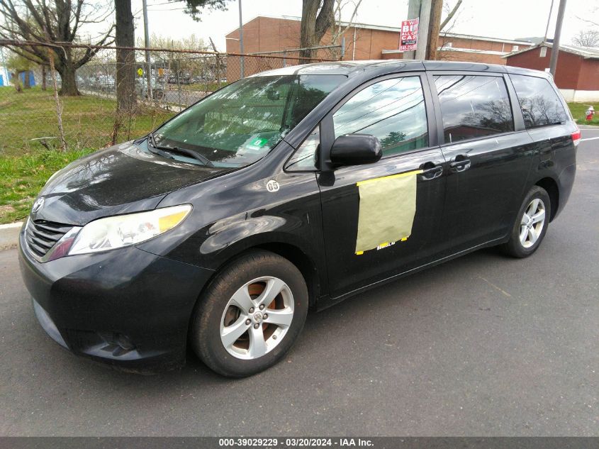 2012 Toyota Sienna VIN: 5TDKA3DC7CS013907 Lot: 40796238