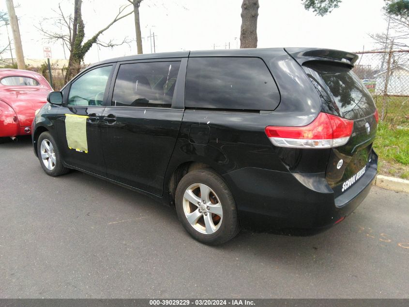 2012 Toyota Sienna VIN: 5TDKA3DC7CS013907 Lot: 40796238