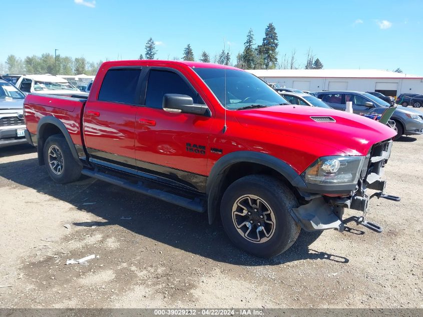 2016 Ram 1500 Rebel VIN: 1C6RR7YT3GS342990 Lot: 39029232