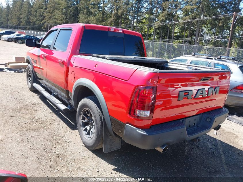 2016 Ram 1500 Rebel VIN: 1C6RR7YT3GS342990 Lot: 49419854