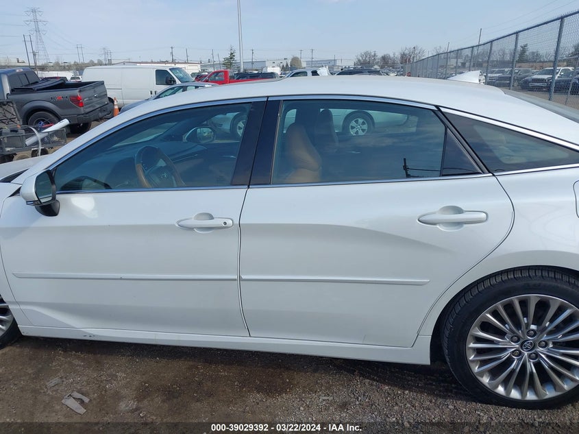 2019 TOYOTA AVALON XLE/XSE/LIMITED/TOURING - 4T1BZ1FB6KU027112