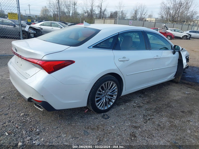 2019 TOYOTA AVALON XLE/XSE/LIMITED/TOURING - 4T1BZ1FB6KU027112