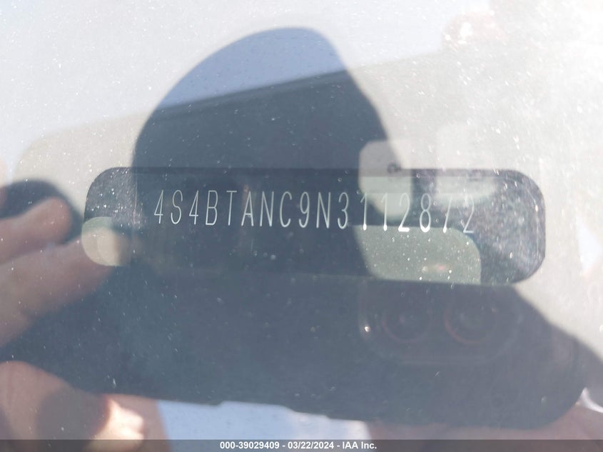 2022 SUBARU OUTBACK LIMITED - 4S4BTANC9N3112872