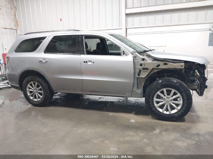 2017 Dodge Durango Sxt Awd VIN: 1C4RDJAG0HC824376 Lot: 39029487