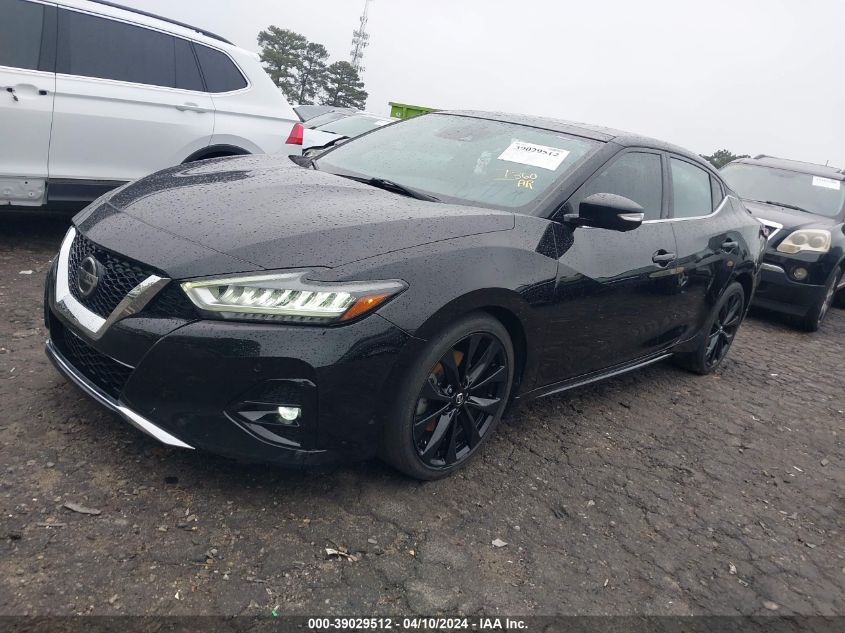 2019 Nissan Maxima 3.5 Sr VIN: 1N4AA6AV2KC378309 Lot: 39029512