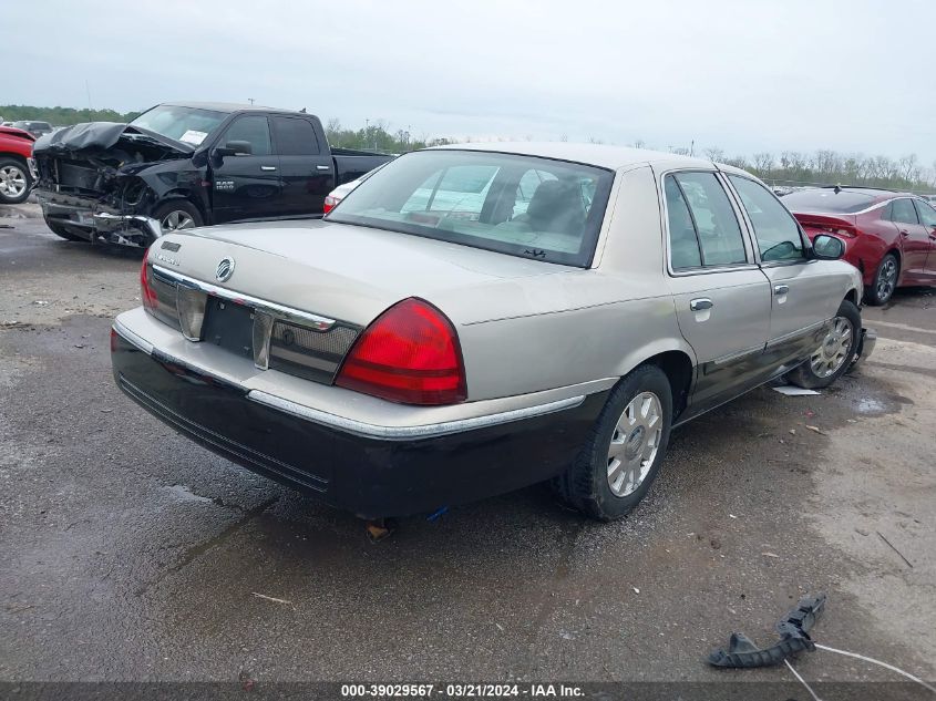 2008 Mercury Grand Marquis Ls VIN: 2MEHM75V98X602783 Lot: 39029567