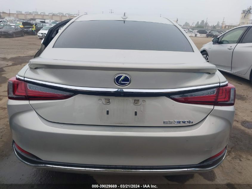 2022 Lexus Es 300H VIN: 58ACA1C12NU024485 Lot: 39029669