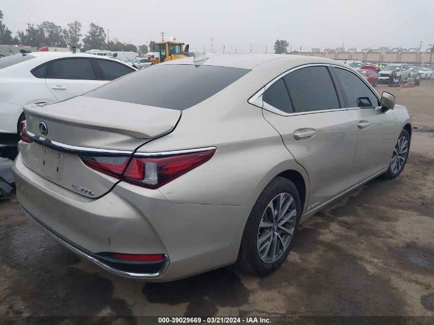 2022 Lexus Es 300H VIN: 58ACA1C12NU024485 Lot: 39029669