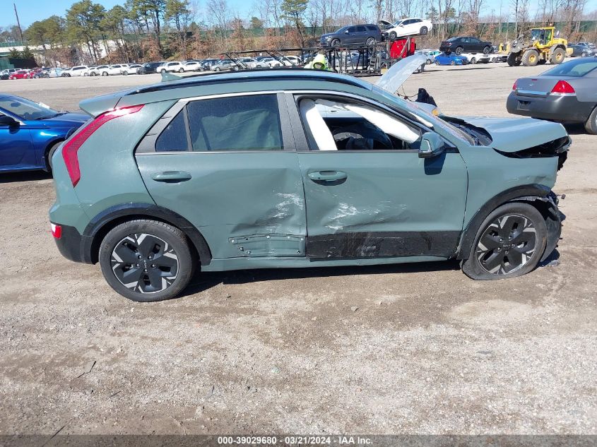 2023 Kia Niro Ev Wind VIN: KNDCR3L16P5054831 Lot: 39029680