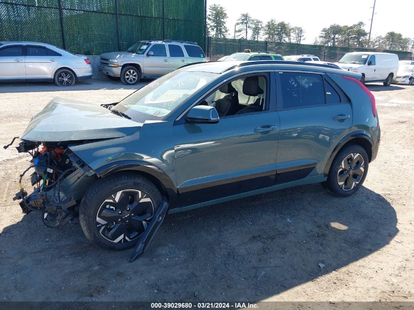 2023 Kia Niro Ev Wind VIN: KNDCR3L16P5054831 Lot: 39029680