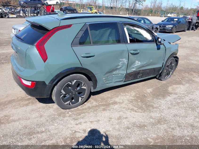 2023 Kia Niro Ev Wind VIN: KNDCR3L16P5054831 Lot: 39029680