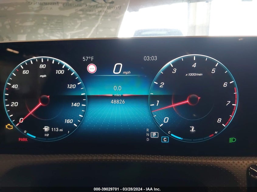 2019 MERCEDES-BENZ A 220 VIN: WDD3G4EB5KW002309