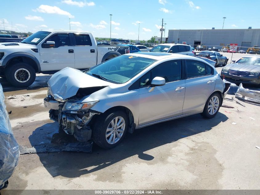 2012 Honda Civic Ex VIN: 2HGFB2F8XCH319176 Lot: 39029706