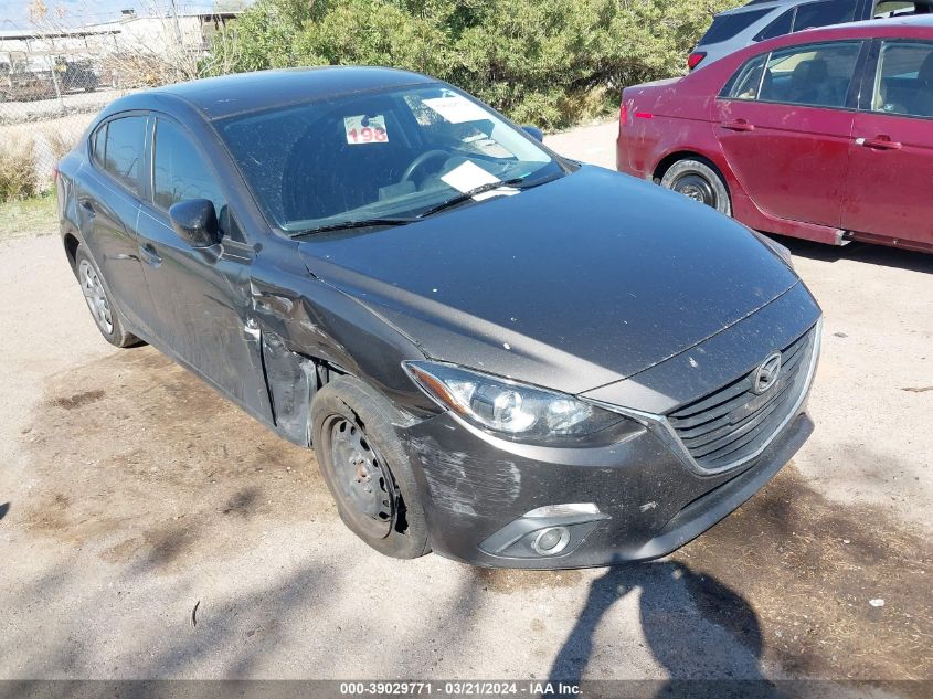 2014 MAZDA MAZDA3 I SV - JM1BM1T74E1129467