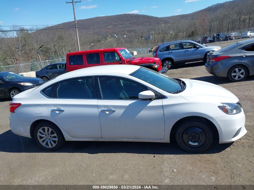 3N1AB7AP6KY267870 | 2019 NISSAN SENTRA