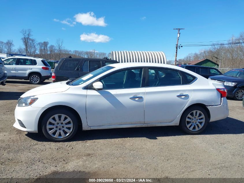 3N1AB7AP6KY267870 | 2019 NISSAN SENTRA