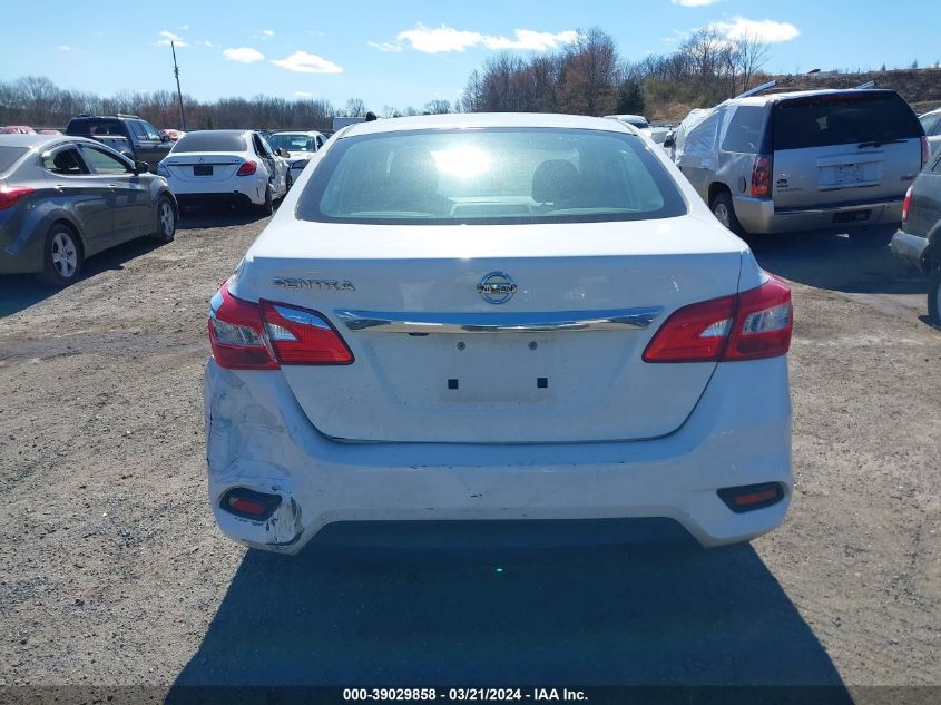 3N1AB7AP6KY267870 | 2019 NISSAN SENTRA