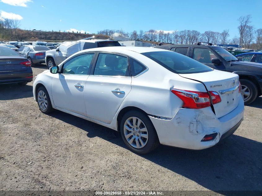 3N1AB7AP6KY267870 | 2019 NISSAN SENTRA