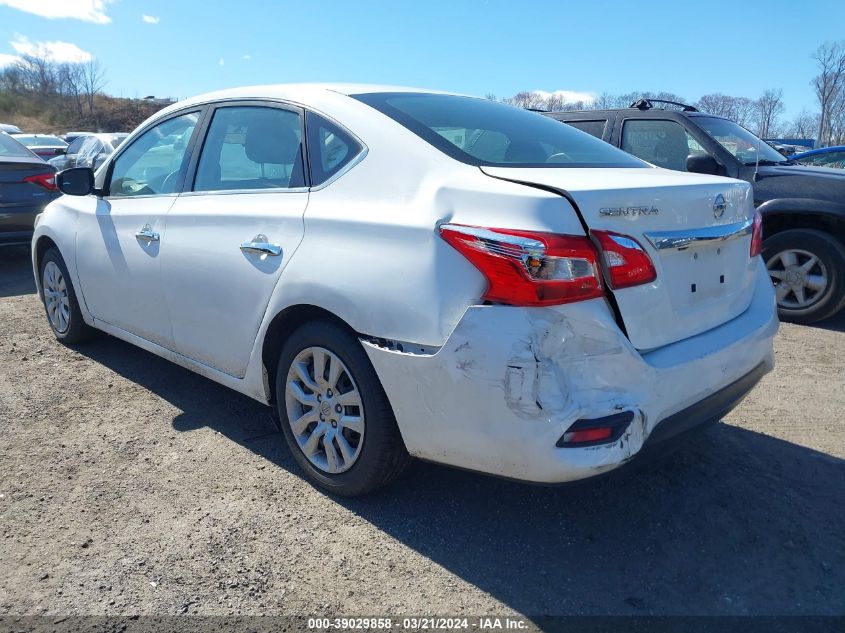 3N1AB7AP6KY267870 | 2019 NISSAN SENTRA