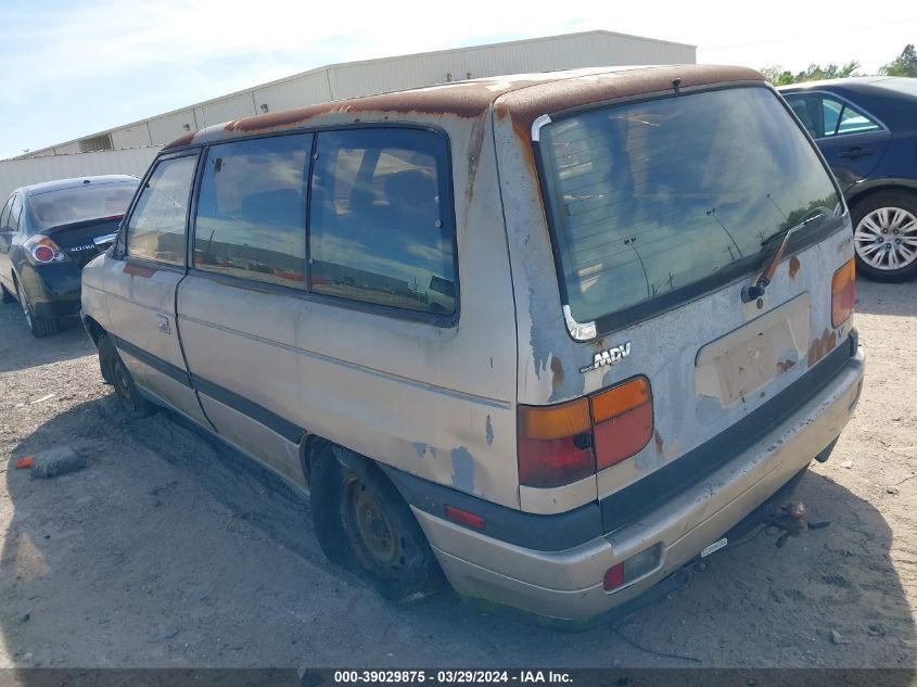 1990 Mazda Mpv Wagon VIN: JM3LV522XL0244969 Lot: 39029875