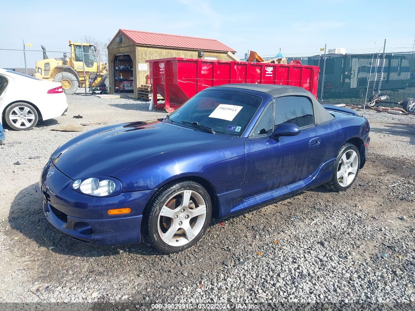2003 Mazda Mx-5 Miata Cloth/Ls/Se/Shinsen VIN: JM1NB353630307746 Lot: 39029915