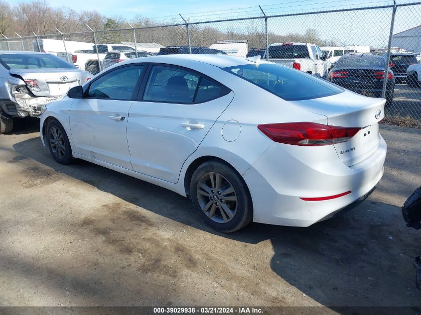 2018 Hyundai Elantra Sel VIN: 5NPD84LF7JH241186 Lot: 39029938