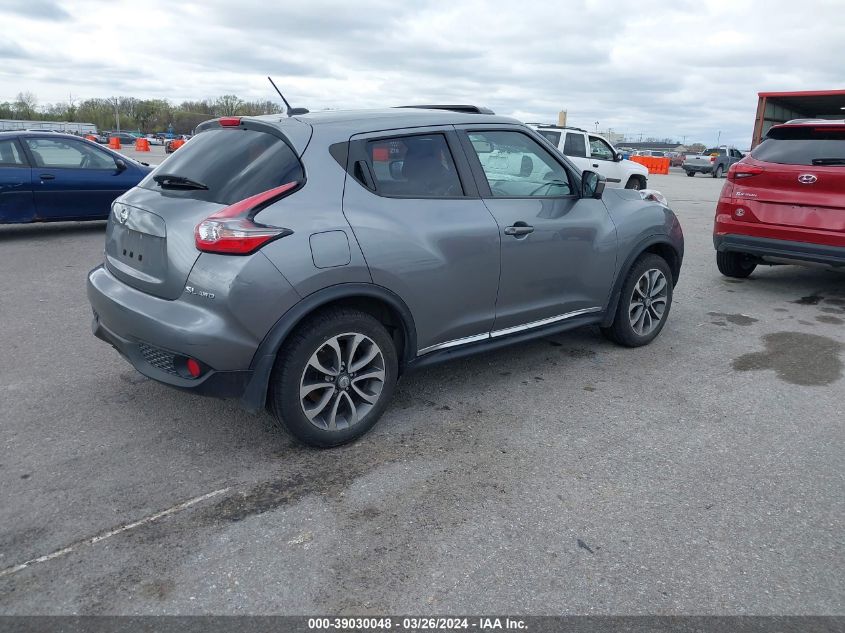 2017 Nissan Juke Sl VIN: JN8AF5MV4HT753664 Lot: 39030048