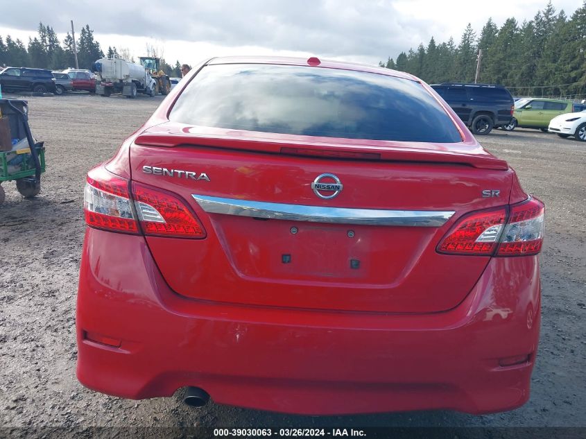 2015 Nissan Sentra Sr VIN: 3N1AB7AP5FY281166 Lot: 39030063