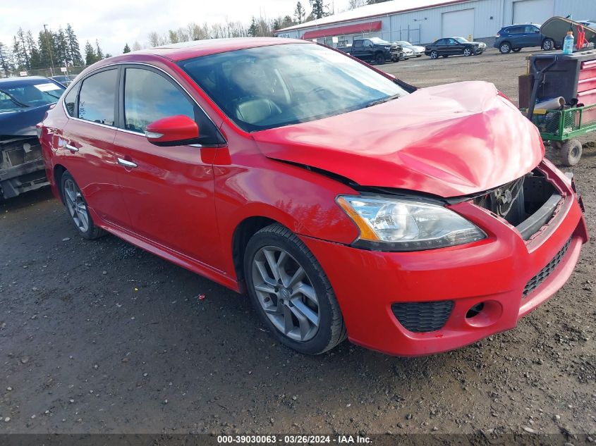 2015 Nissan Sentra Sr VIN: 3N1AB7AP5FY281166 Lot: 39030063