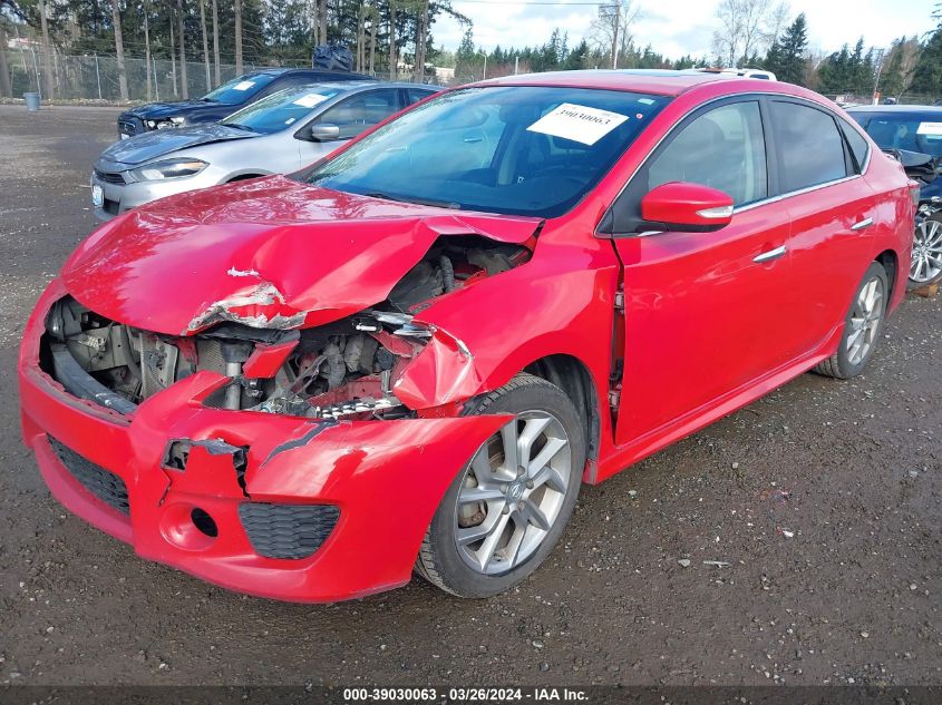 2015 Nissan Sentra Sr VIN: 3N1AB7AP5FY281166 Lot: 39030063