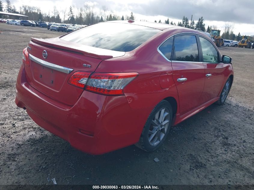 2015 Nissan Sentra Sr VIN: 3N1AB7AP5FY281166 Lot: 39030063