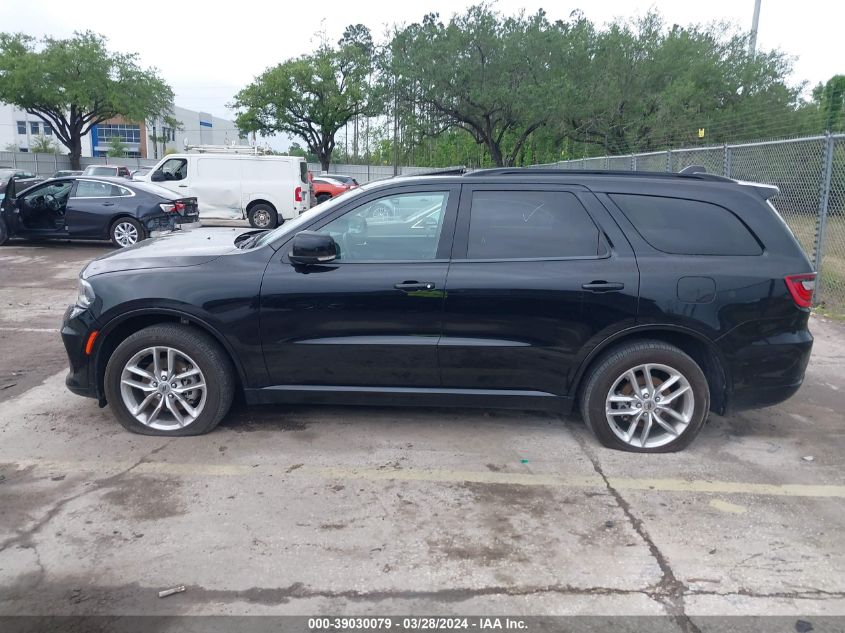 2023 Dodge Durango Gt Plus Awd VIN: 1C4RDJDG1PC573880 Lot: 39030079